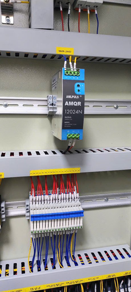AMLPULS's tweet photo. Application: Water Supply System

AMLPULS Switching Power Supply &amp; Relay

①AMQR12024N 100-240VAC,24V/5A,120W
②AMRB024S Complete set/ 6A/INPUT 24VDC/Screw connection https://t.co/z0HjdjPeOY