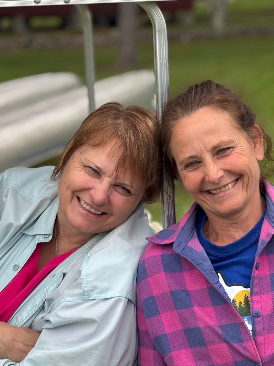 Enjoying some time Up North.  Visiting my sister in Ely, MN.  Sunsets, good food, sites, and lots of laughter.  ❤️