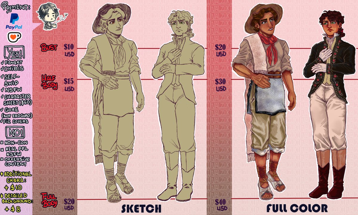 kns_zvoficial's tweet image. Commissions are open ‼️📢✨
Wasn't sure before to re-open but the actual circumstances (debts and needs for my pets) are a priority to cover to avoid problems. Pls help... 🥲🙏
🔅to see my works: valzuki-galleryinfo.carrd.co
🔅to see terms &amp;amp; conditions: valzuki-comms-info.carrd.co