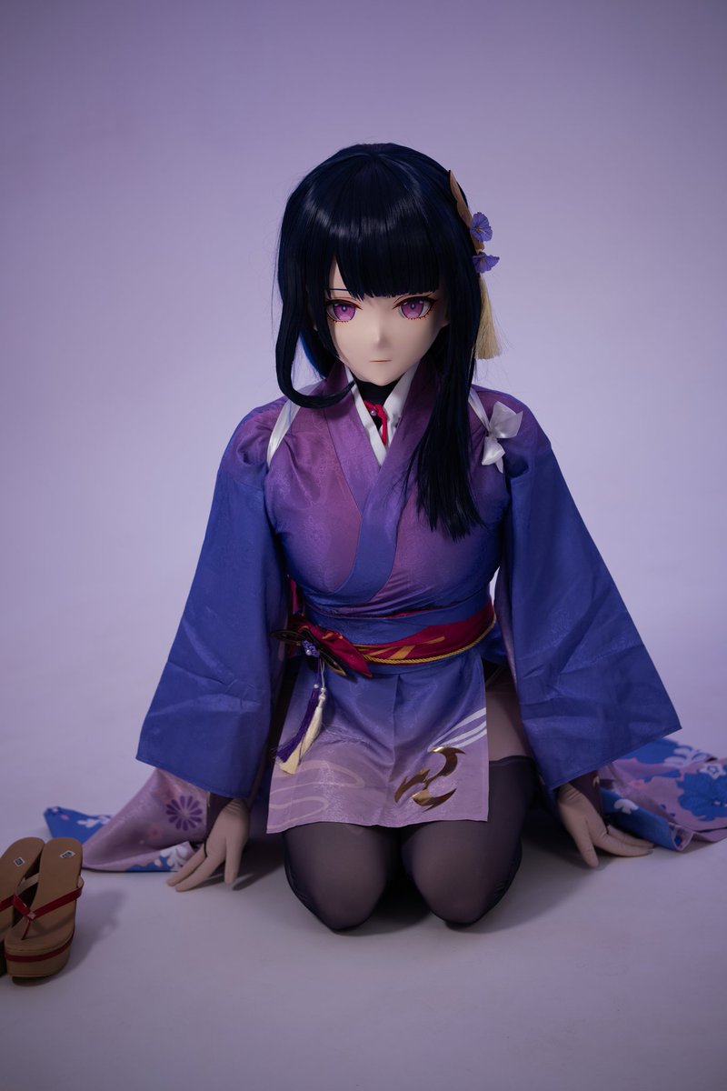 影宝生日快乐！
🎂🎂🎂
📸 <a href="/mikan_chn/">原田蜜柑</a>
#kigurumi 
#着ぐるみ
#原神 
#雷電将軍 
#雷電将軍生誕祭2025 
#雷電影 
#RaidenShogun