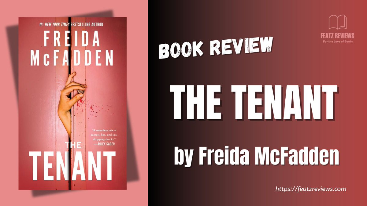 FeatzReviews (@featzr) on Twitter photo I have a new favourite <a href="/Freida_McFadden/">Freida McFadden</a> book!
Visit the blog: featzreviews.com/the-tenant-boo… my review of #TheTenant
Unreliable characters, unnerving suspense, and a healthy dose of psychological mind games – perfect for an all night read! I have a new favourite <a href="/Freida_McFadden/">Freida McFadden</a> book!
Visit the blog: featzreviews.com/the-tenant-boo… my review of #TheTenant
Unreliable characters, unnerving suspense, and a healthy dose of psychological mind games – perfect for an all night read!