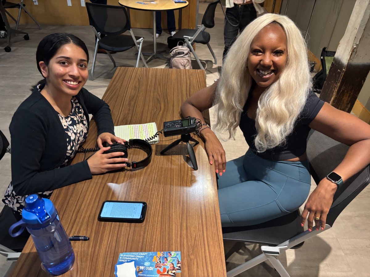 Had the pleasure of being interviewed by the <a href="/loftliterary/">Loft Literary Center</a> &amp; <a href="/MPR/">MPR</a> “Radio Camp” crew this afternoon. All these young creatives are rising stars!