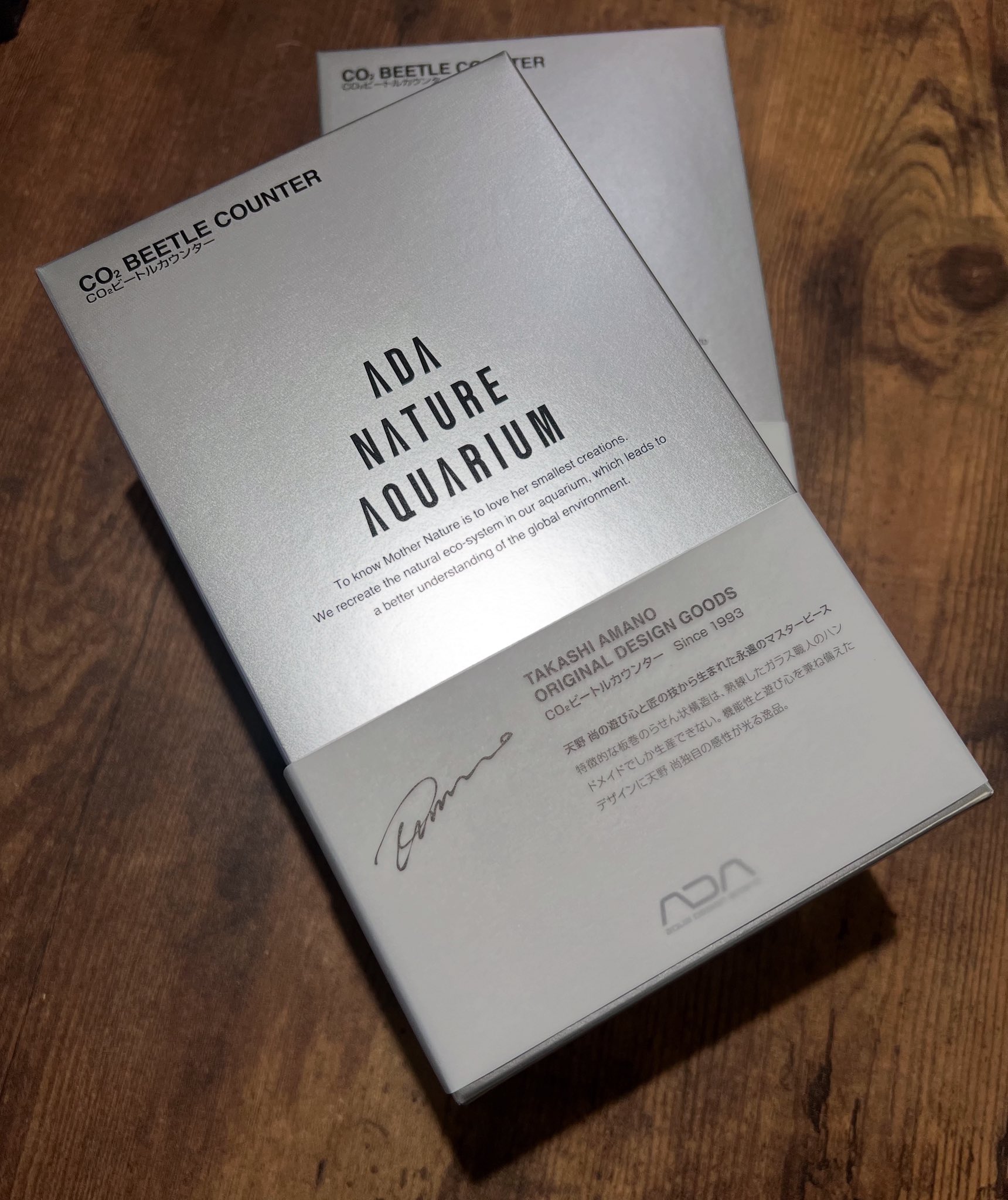 ADA CO2ビートルカウンター 旧ロゴ