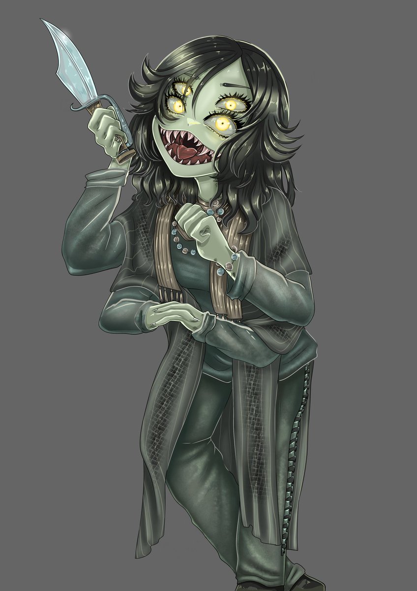 nerdydronee's tweet image. commission I really liked love how she turned out meet Misty! Got one with and without the lighting... Should I do a cyn like this? (Asking MD community OFC!)
#art #Mutant #ATF