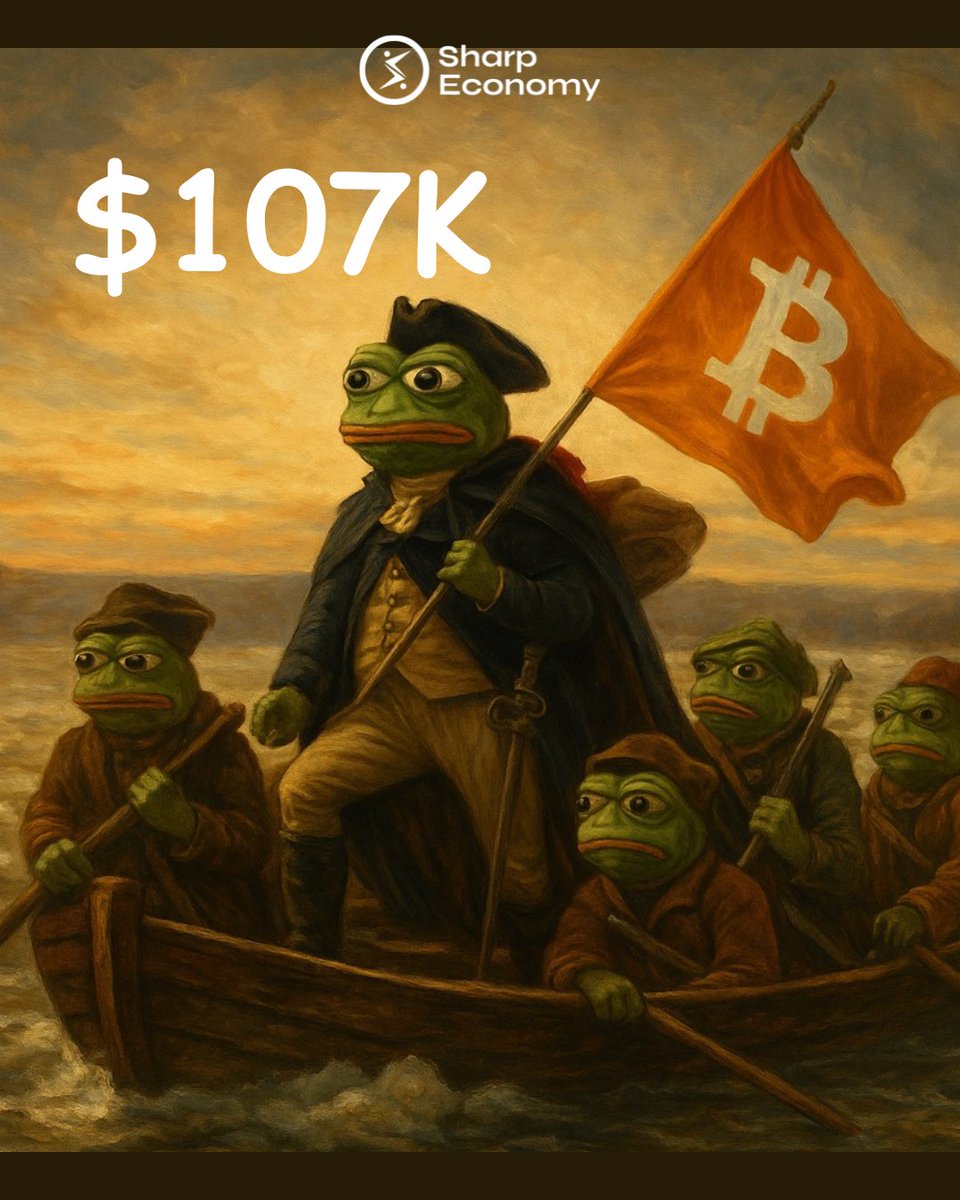 #Bitcoin hits $107K 🛩️

𝐓𝐞𝐥𝐞𝐠𝐫𝐚𝐦 𝐥𝐢𝐧𝐤 𝐟𝐨𝐫 𝐦𝐨𝐫𝐞 𝐮𝐩𝐝𝐚𝐭𝐞𝐬: t.me/sharp_economy 

#Sharpeconomy $SHARP #CryptoBullRun #BTC #CryptoMomentum