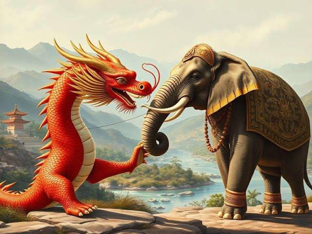Can the Elephant and the Dragon Dance together?
A game changing moment - when you learn to swim with the sharks ,  the tough survive 
Que Sera Sera 💕