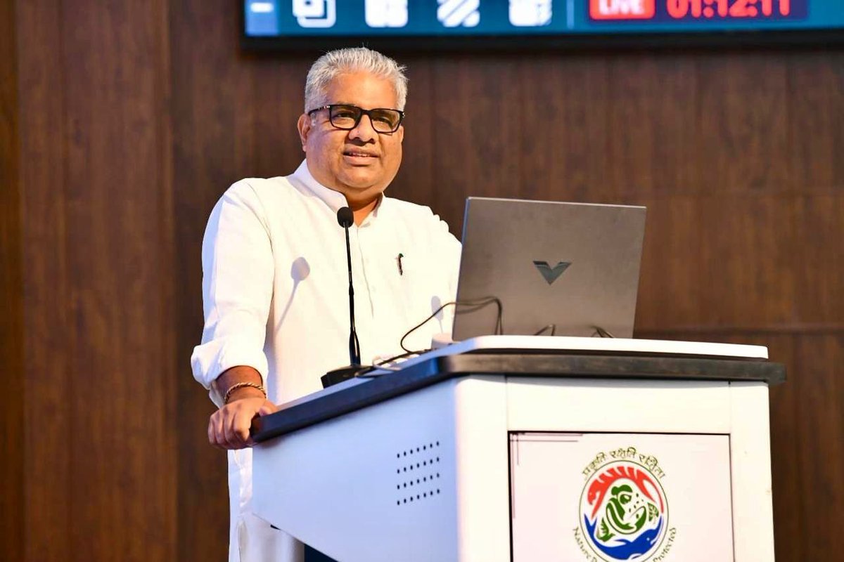 airnewsalerts's tweet photo. Union Minister for Environment, Forest and Climate Change @byadavbjp addresses the Indian Conservation Conference 2025 at Wildlife Institute of India in #Dehradun.
Mr Yadav says under the leadership of Prime Minister @narendramodi, India is playing a leading role globally in the field of environment and wildlife conservation.
#ICCON2025 #YouthForWildlife #FieldScience #IndiaForNature
@moefcc @wii_india @ntca_india @IBCA_official