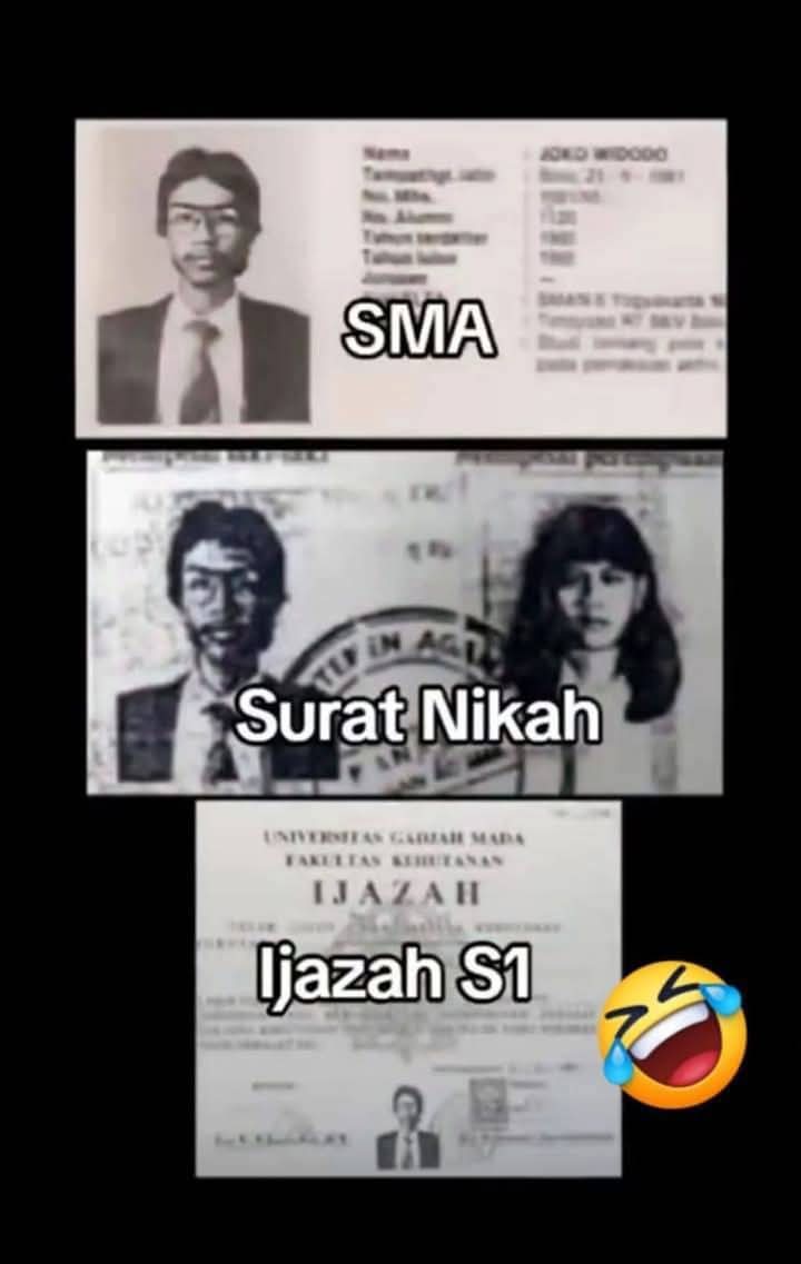 SANGAT MENGHERANKAN...
3 MOMEN PENTING DALAM HIDUPNYA HANYA MENGGUNAKAN SATU LEMBAR FOTO.. 

APA BENAR INI MEMANG FOTO JOKOWI... ‼️

#TetapMakzulkanGibran
#TetapMakzulkanGibran
🆘🆗