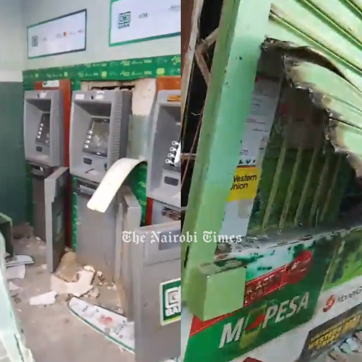 Some of the saddest moments captured on Camera during yesterday's Gen Z demonstrations.🐘

Thread 🧵