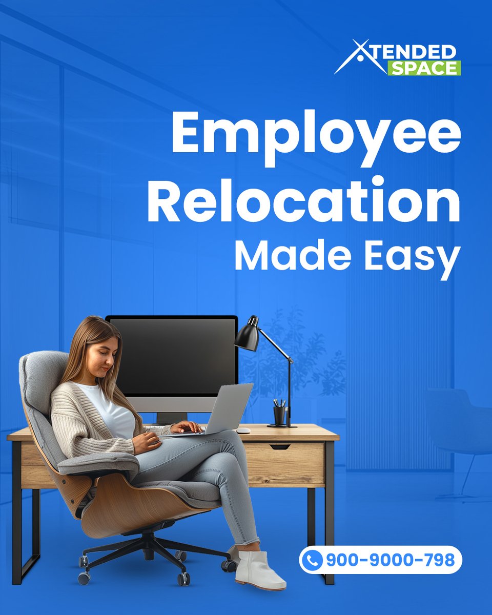XtendedSpace's tweet image. Support your employees with professional relocation — across cities or just across town.

👉 Connect with us: +91 9009000798 | hubs.la/Q03twfGw0

#EmployeeRelocation #RelocationServices #SeamlessRelocation #HassleFreeMove #ProfessionalMoving #RelocateWithEase #XtendedSpace