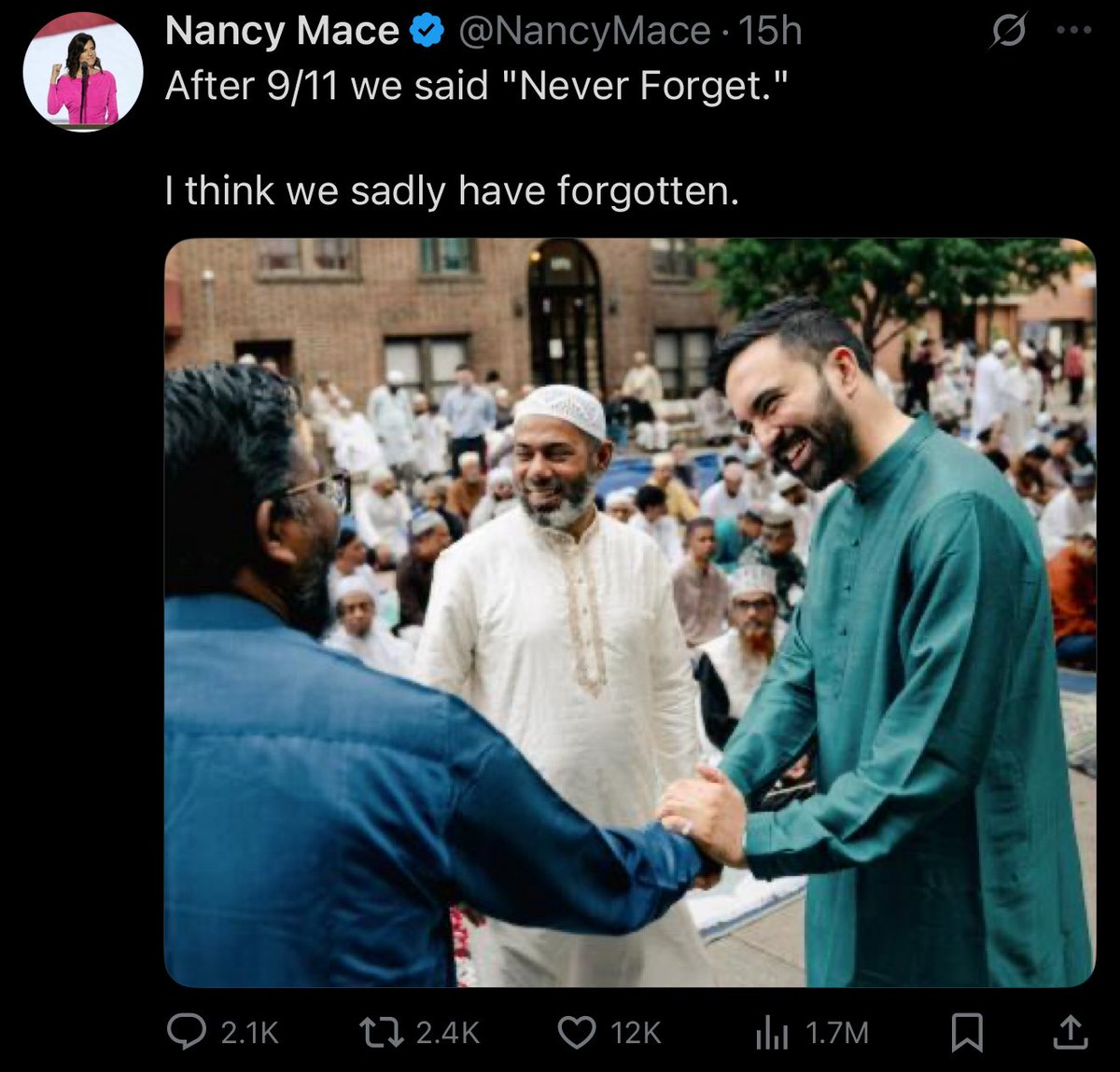 She should immediately be expelled from congress for this