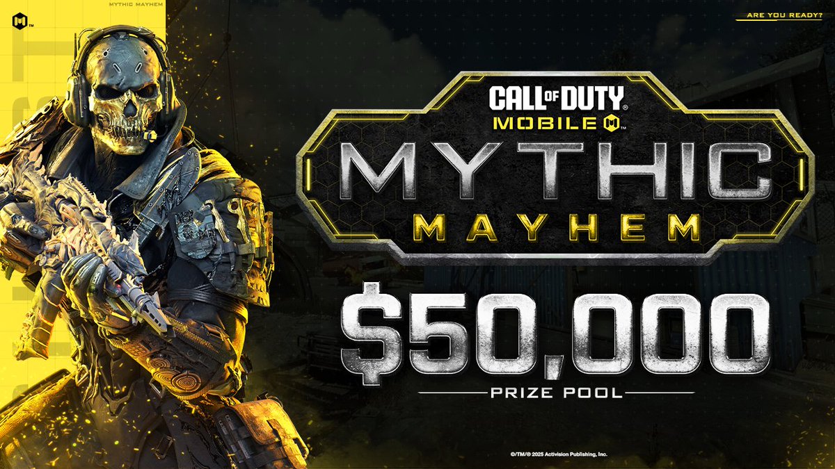 Bobby Plays (@realbobbyplays) on Twitter photo I'm LIVE casting the @PlayCODMoible Mythic Mayhem Finals!
Come watch <a href="/Swagg/">FaZe Swagg ☢️</a>, <a href="/StoneMountain64/">StoneMountain</a>, <a href="/Wynnsanity/">Wynnsanity</a>, <a href="/TheNoahSunday/">Noah</a>, & more battle it out for a share of the $50,000 prize pool!
📺: youtube.com/live/spDxdglu-…
#CODM_partner #ad I'm LIVE casting the @PlayCODMoible Mythic Mayhem Finals!
Come watch <a href="/Swagg/">FaZe Swagg ☢️</a>, <a href="/StoneMountain64/">StoneMountain</a>, <a href="/Wynnsanity/">Wynnsanity</a>, <a href="/TheNoahSunday/">Noah</a>, & more battle it out for a share of the $50,000 prize pool!
📺: youtube.com/live/spDxdglu-…
#CODM_partner #ad