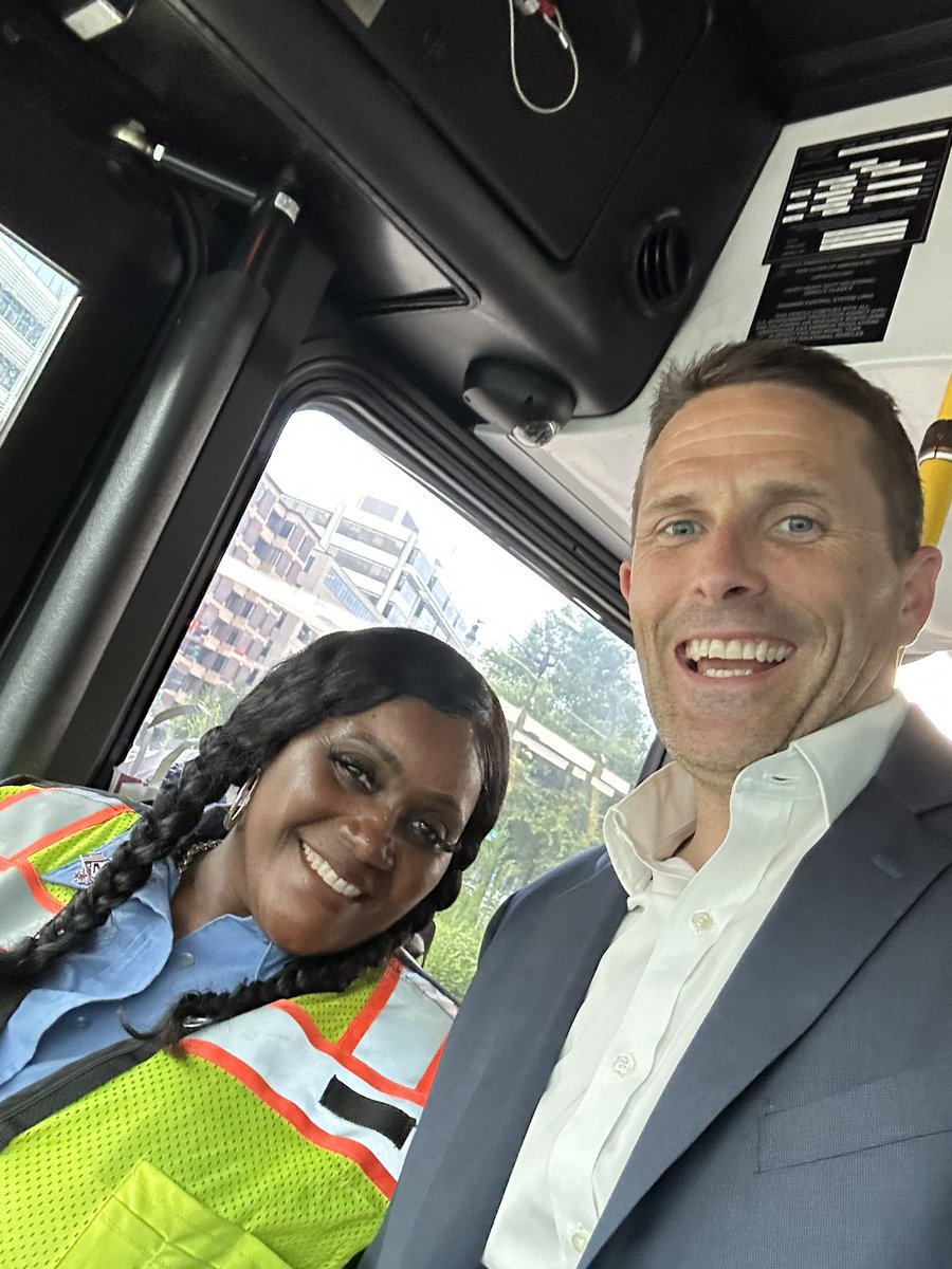 Randy Clarke (@wmatagm) on Twitter photo A 1st for me, got to catch a bus operator in training on her route with a platform line instructor. A safe quick trip with a busy bus. Pls join me in welcoming Habeba to <a href="/wmata/">Metro Forward</a> as she completes her training over the next few weeks. #wmata A 1st for me, got to catch a bus operator in training on her route with a platform line instructor. A safe quick trip with a busy bus. Pls join me in welcoming Habeba to <a href="/wmata/">Metro Forward</a> as she completes her training over the next few weeks. #wmata
