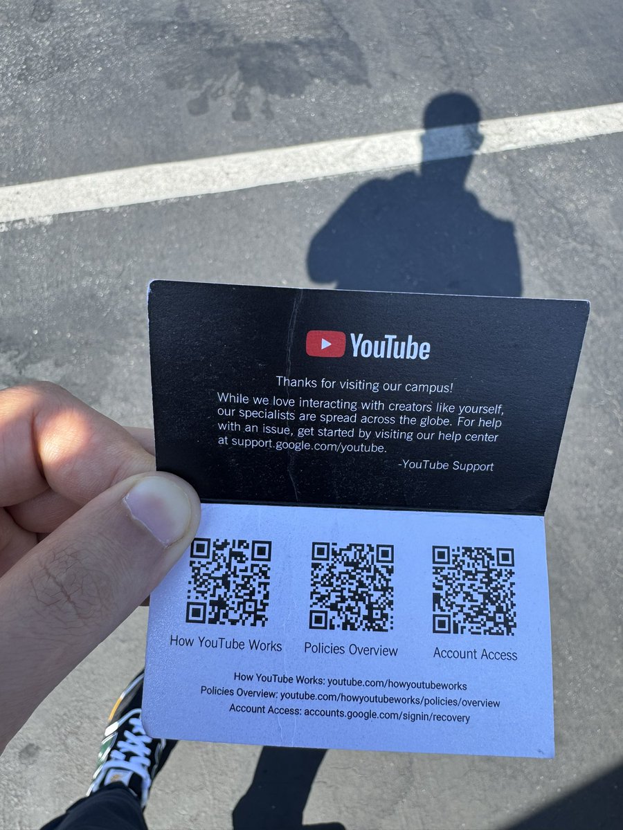 Ulugbekcreative's tweet photo. @TeamYouTube Dear @TeamYouTube, @nealmohan Today I visited your HQ, but due to your system allowing only those with inside contacts to enter, I was only able to speak with a few of your staff members outside. If you could spare some time for a discussion tomorrow, that would be appreciated. https://t.co/RwOpdaPmmq