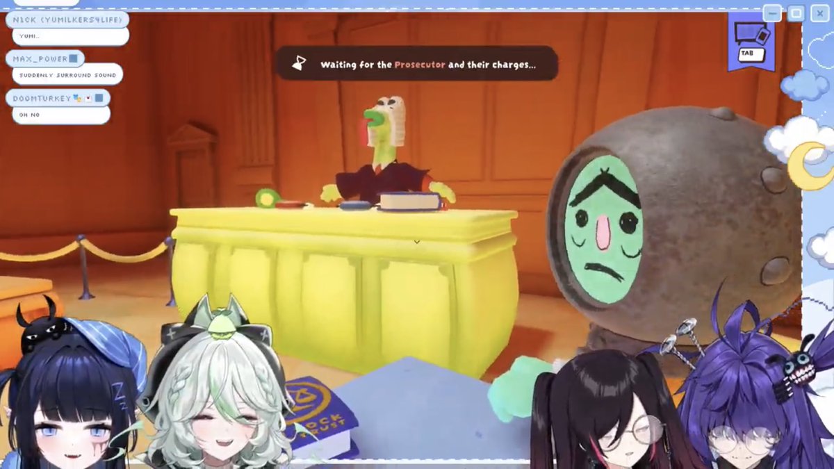 jirojuno's tweet image. #LiveDreaming #AlivenHaunting #YumiGoneLive #NOVAeREPORT

Thank you for the collab Lunalia, order may have been questionable in court with paper throwing &amp;amp; hammer dropping, but there certainly were plenty of hilarious moments. o7 to Merch-Sensei sealed in the thon- merch room.