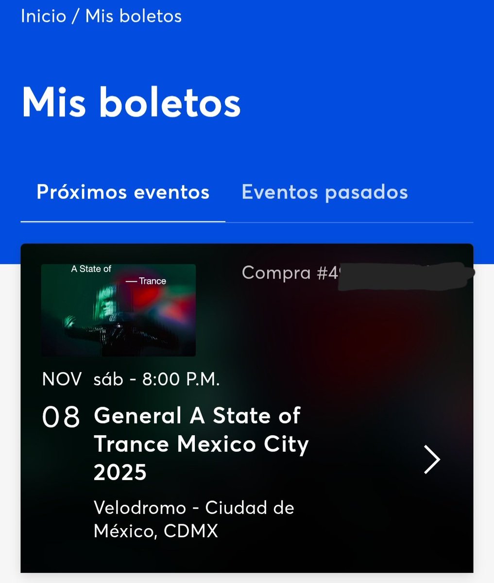UnderTheVolcan0's tweet photo. Vendo boleto para el A State Of Trance a precio de Stand. Sin querer compré uno de más, solo me interesa recuperar lo que pagué. Trato confiable, podemos hacer video llamada y todo para que estén seguros. https://t.co/HrNJXrn7AD
