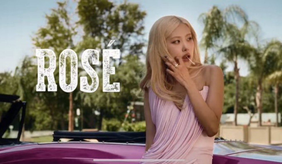 rosé starts off the clip, announced first, the one driving the car, having the most screen time. omo are n1s gonna finally enjoy a blackpink era? 😭