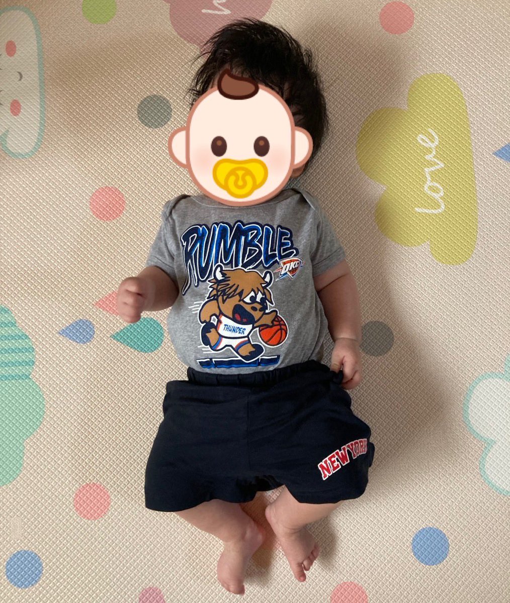 champokcsam's tweet photo. 娘〜💙🧡OKCは優勝したけど、ドラフトでも指名権たくさん持ってるから今日もめちゃくちゃ楽しめるぞ💙🧡
誰が来るか楽しみだね！ https://t.co/JrW7snSW0D