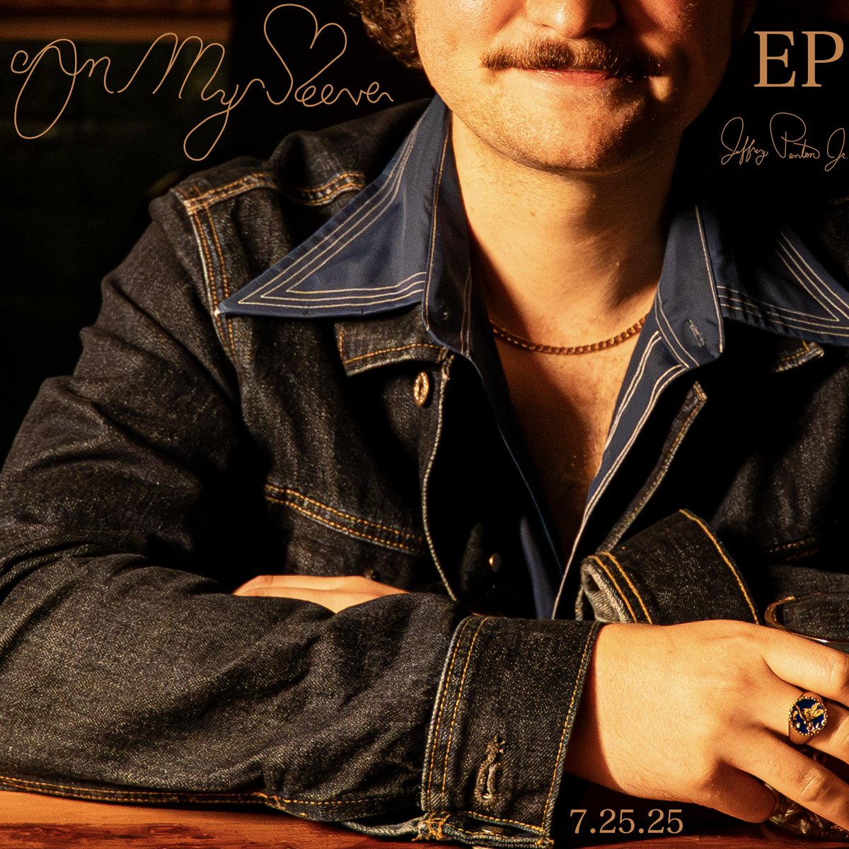 youraveragejeff's tweet photo. Couldn’t be more thrilled to announce I’m 1 month out from dropping my debut EP, On My Sleeve. Can’t wait to share it with the world. Mark your calendars folks. And stay tuned for more announcements. https://t.co/V0n5TkXXfW