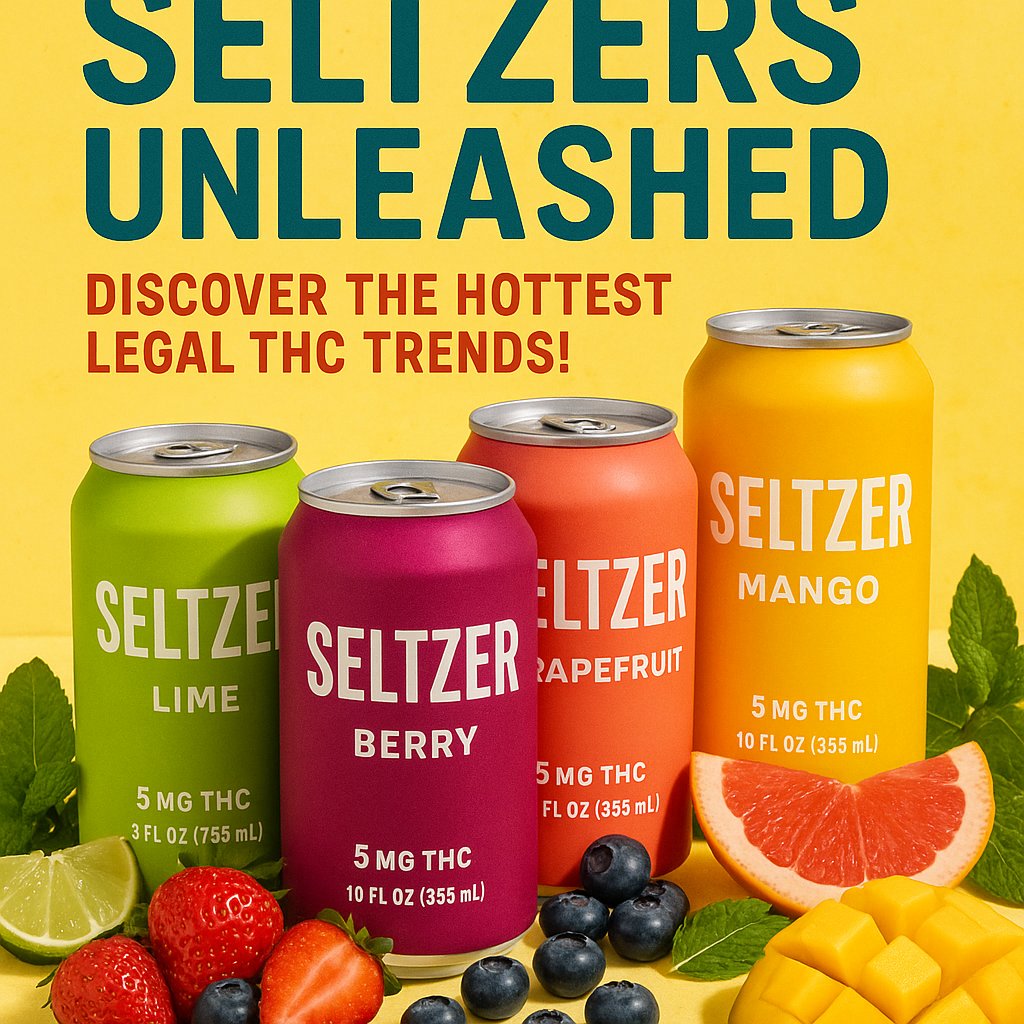 VibingLegally's tweet image. 🔥 Calling all THC seltzer lovers! 🔥 We want YOUR input: Which flavor should we feature in the next LegallyVibing seltzer drop? 🍓 Citrus burst? Tropical mango? Or maybe something wild like cucumber mint? 🍋🥭 Vote now and help us craft the perfect legal THC seltzer experience…