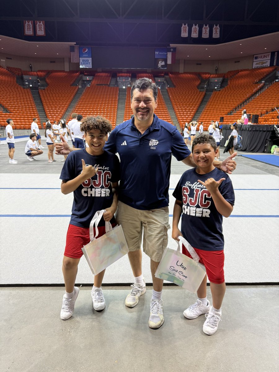 CHuerta_JCE's tweet photo. Day 3 ✅ They did it again!!! Top Team trophy and spirit stick!!! Can’t wait for comp season! 💙🧡🤙🏻🧡💙 Thank you @UTEPCheer they had a blast!!! #PicksUp
@SGTCarrasco_ES @JFCarrasco_JCE @MSosa_JCE @pdelgado_JCE https://t.co/3eWhSKUrAf