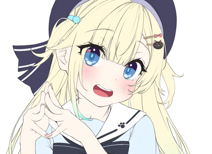 エマたそ(8)の色ラフの一部置いておきます