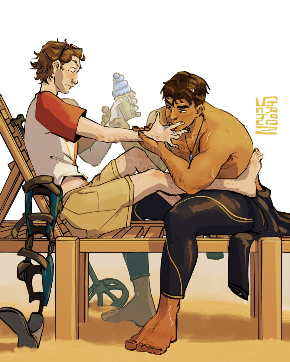 jayce just being a helpful friend by licking the ice cream off viktor's fingers
#jayvik