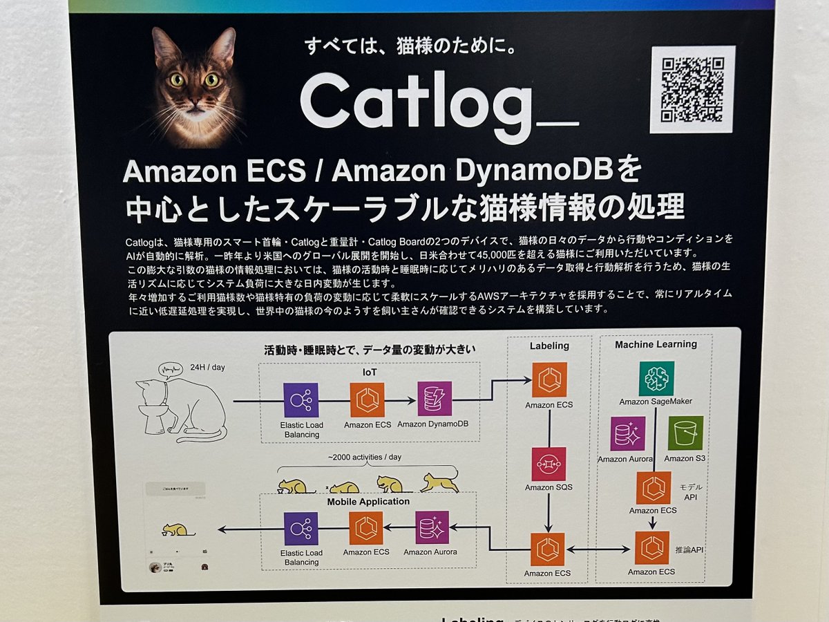 dip_ma23's tweet image. アーキテクチャ図の中ににゃんこいるのかわいい
#awssummit2025 #AWSSummit