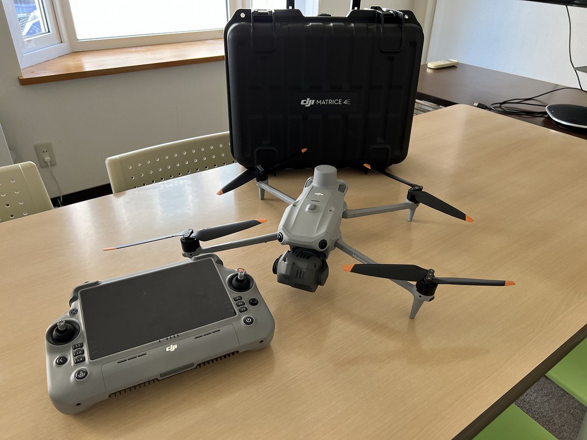 産業用ドローン「DJI Matrice 4E」を導入いたしました
housui.co.jp/technology/334…