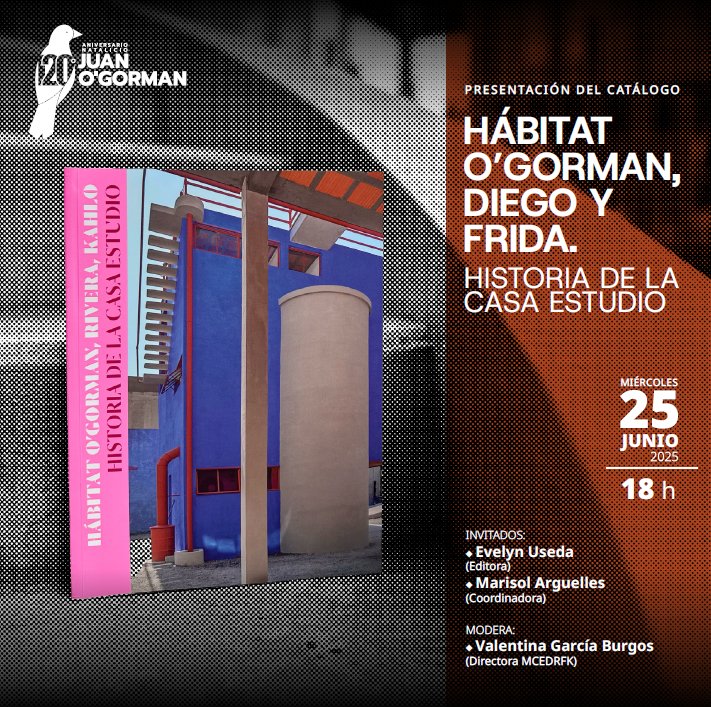 Daniel (@inmitros) on Twitter photo Hoy al fin se ha presentado este libro sobre la Casa Estudio de Diego y Frida construidos por Juan O'Gorman en el <a href="/museoestudioDR/">Museo Casa Estudio Diego Rivera y Frida Kahlo</a>
Tuve la fortuna de escribir un ensayo sobre Diego. Disfruté el relato, espero también le provoque un poco de emoción estética a quien lo lea 🐸🕷️🕸️ Hoy al fin se ha presentado este libro sobre la Casa Estudio de Diego y Frida construidos por Juan O'Gorman en el <a href="/museoestudioDR/">Museo Casa Estudio Diego Rivera y Frida Kahlo</a>
Tuve la fortuna de escribir un ensayo sobre Diego. Disfruté el relato, espero también le provoque un poco de emoción estética a quien lo lea 🐸🕷️🕸️