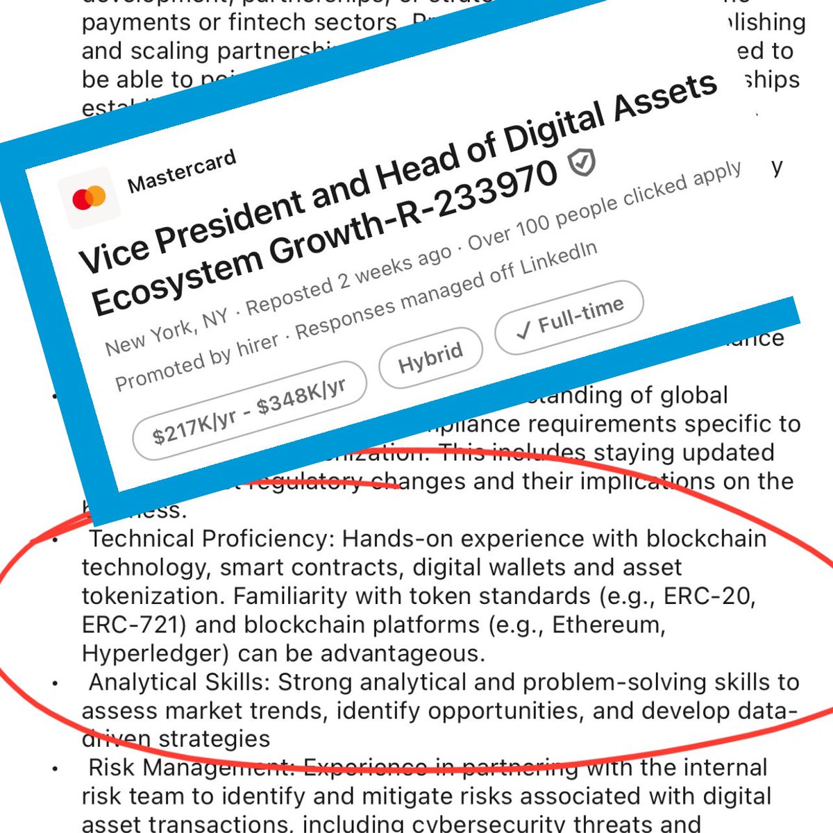 young crypto degens… bookmark this…

🛑 - when mom and dad say these crypto skills won’t transfer…

🛑 - when they say you are wasting your time on the computer, X, TG, or Discord…

🛑 - when they say you are NOT thinking about your career and future…

👇 - show them your