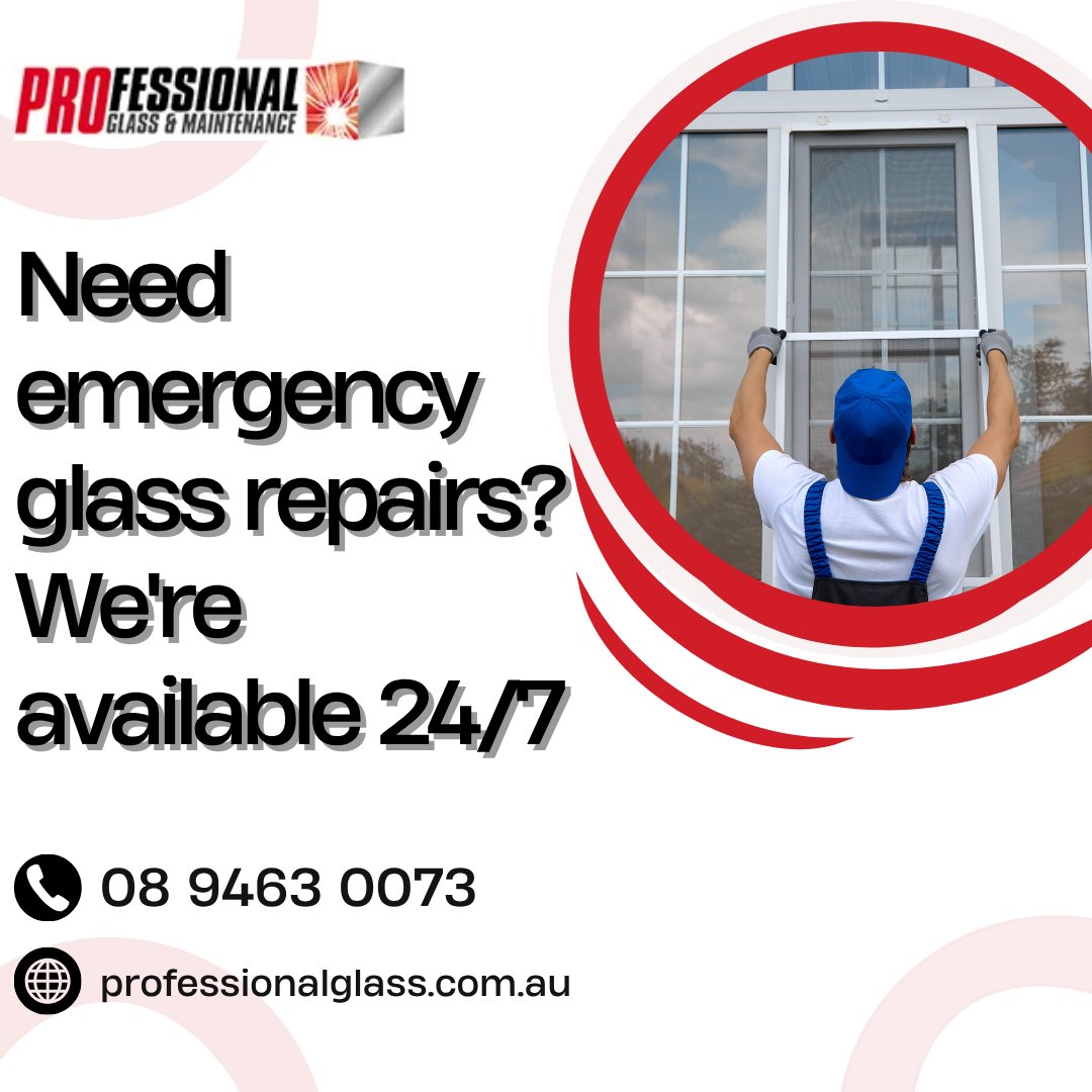 proglassperth's tweet image. Emergency glass repair? We’ve got you covered 24/7, no matter the time.

Feel free to call us on 08 9463 0073 or send us quick email admin@professionalglass.com.au

#GlassInstallationsPerth #PerthGlassArt #CustomGlassDesigns #GlassCraftsmanship #PerthInteriorGlass