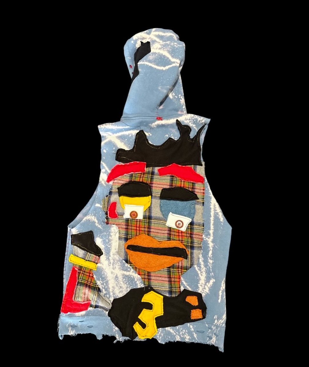 THEARTISTDom's tweet image. NEW Handmade 1 of 1
Freestyle “Abstract Face”
Sleeveless Hoodie
Now Available For Purchase
Size Medium - $77
Custom Request Available‼️
DM Zelle Apple Pay or Cashapp $TheArtistDom to purchase!
Shipping available anywhere ✂️✂️🪡🪡
#HumanAndDivine #TheArtistDom #FYP