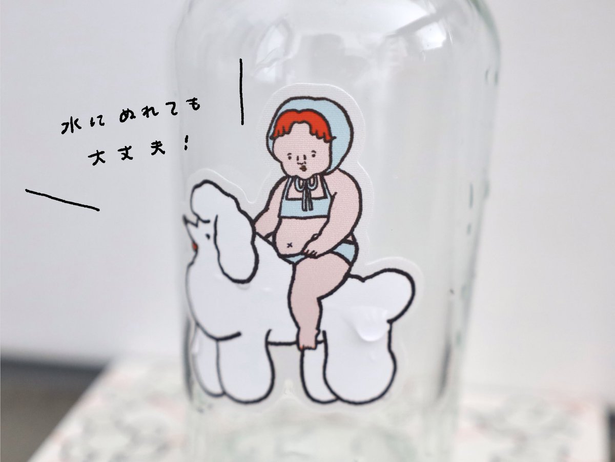 #文具女子博トーキョー 先行発売
SANBY×ナガキパーマ マルチステッカー2種
⁡
<a href="/SANBY_bng/">サンビー(株)公式🌼2月-阪急文具の博覧会2026</a> さんからマルチステッカーが出ました🍈衣類や陶器、ガラス、金属、プラスチックまで何にでも貼りつけられる特殊粘着ステッカー。
印刷や発色もとてもきれい！

現在開催中の <a href="/bungujoshi/">文具女子博</a> にて先行販売中です。