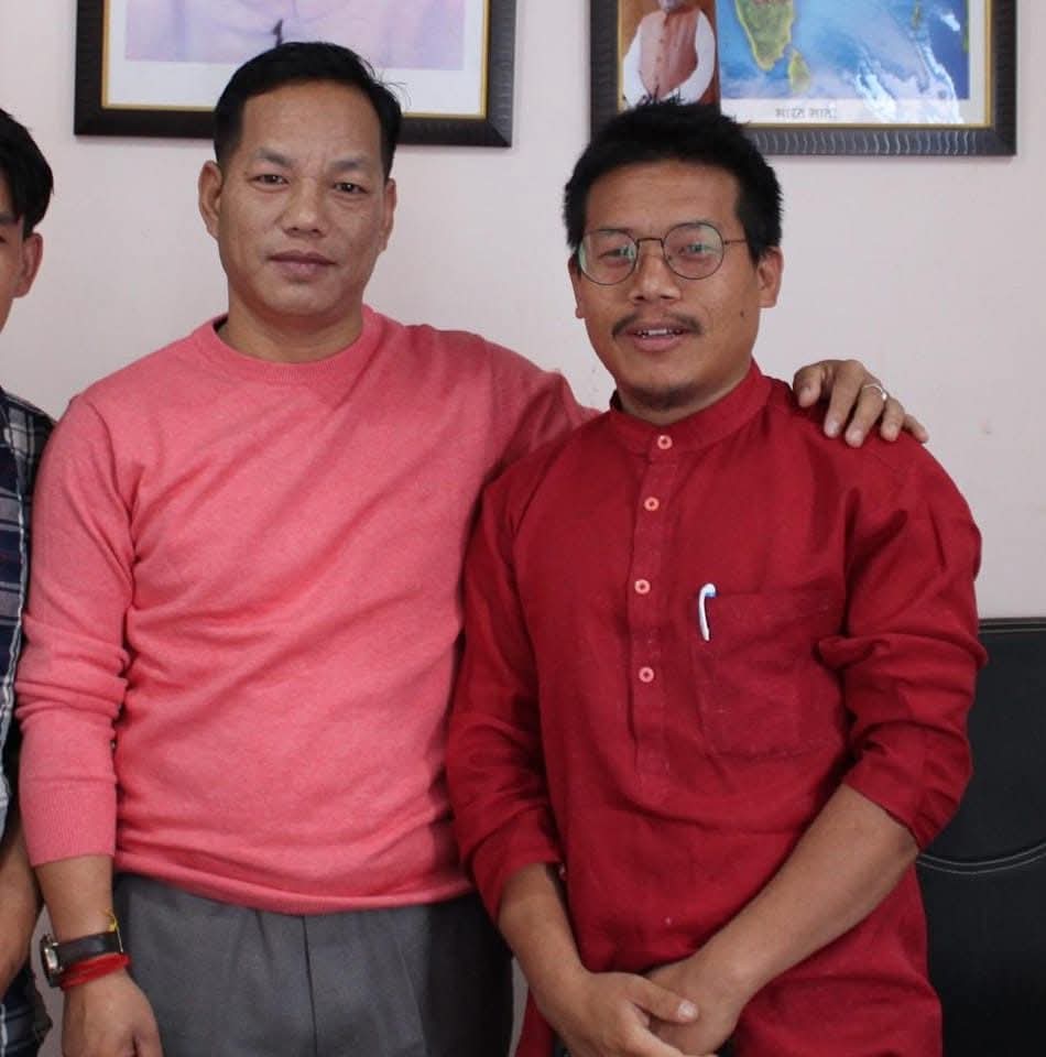 TutuTasing's tweet photo. Congratulations my mentor Shri Ritemso Manyu ji for being appointed as the State Secretary of BJP Arunachal Pradesh.
Best wishes from the BJYM Siang District Unit. https://t.co/LmrB2t8Zzi
