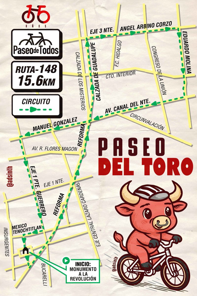 Paseo de Todos tweet media