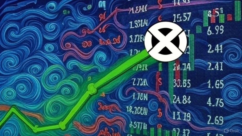 MangleX's tweet photo. In shadows deep where onyx gleams,
#XCN flows like midnight streams.
A treasure born of digital might,
Shining bold in the crypto light.
With value carved in blockchain's art,
It holds a place within the heart.
A symbol strong, both rare and fine,
Onyxcoin, a wealth divine. https://t.co/gTj6aQXB9y