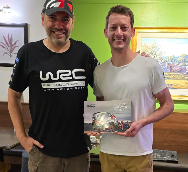 Mariano Iannaccone (@marianoiannacc) on Twitter photo Con <a href="/chelociarrocchi/">Marcelo Ciarrocchi</a>, quien ya tiene su ejemplar del libro "Rally de Argentina 40 años". Marcelo, un amante del rally y que colaboró con el desarrollo de los SuperCarX del <a href="/TangoRALLY/">TANGO RALLY TEAM</a>, V8 de 500 caballos. Gracias Marce! #WRC #Rally #LibrosRecomendados Con <a href="/chelociarrocchi/">Marcelo Ciarrocchi</a>, quien ya tiene su ejemplar del libro "Rally de Argentina 40 años". Marcelo, un amante del rally y que colaboró con el desarrollo de los SuperCarX del <a href="/TangoRALLY/">TANGO RALLY TEAM</a>, V8 de 500 caballos. Gracias Marce! #WRC #Rally #LibrosRecomendados