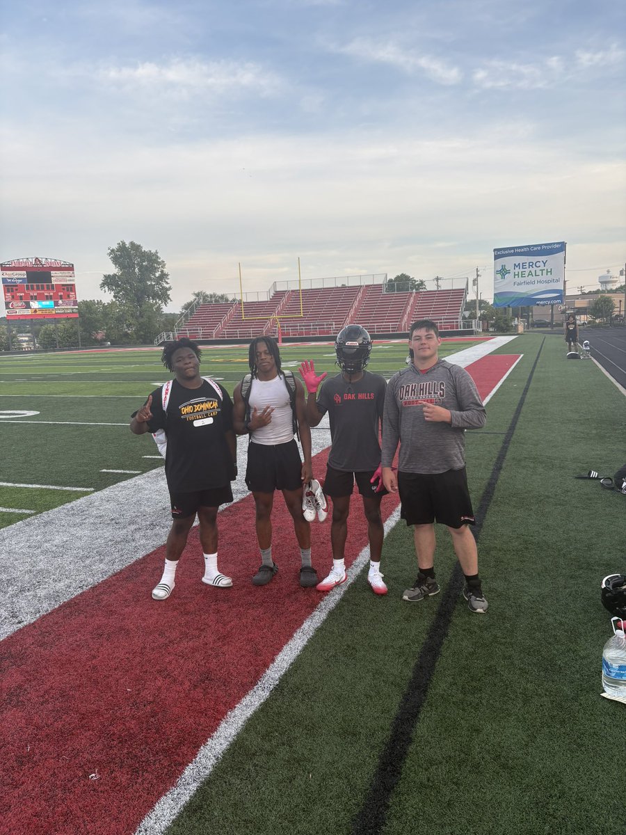 Eric Wade (@wealloveric) on Twitter photo Had a great day today at <a href="/OhioDominicanFB/">Ohio Dominican Football</a> and got some great reps on 1 on 1ās and had a great day with some of my guys. Canāt wait to be back for the game day invite!
<a href="/Marine2coach/">Jody White</a>
<a href="/CoachRio5x/">DeMario Pleasant</a>
<a href="/OakHillsFB/">Oak Hills Football</a> Had a great day today at <a href="/OhioDominicanFB/">Ohio Dominican Football</a> and got some great reps on 1 on 1ās and had a great day with some of my guys. Canāt wait to be back for the game day invite!
<a href="/Marine2coach/">Jody White</a>
<a href="/CoachRio5x/">DeMario Pleasant</a>
<a href="/OakHillsFB/">Oak Hills Football</a>