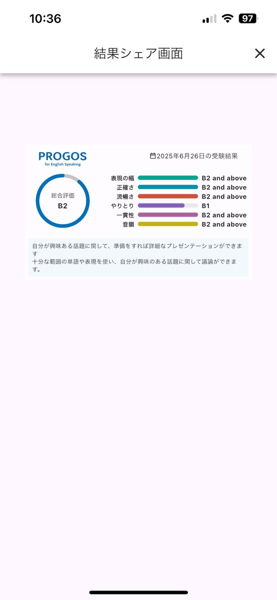 M_SA_English's tweet photo. 久しぶりに　#PROGOS
まだまだ精進します。 https://t.co/v598oC8Ms3