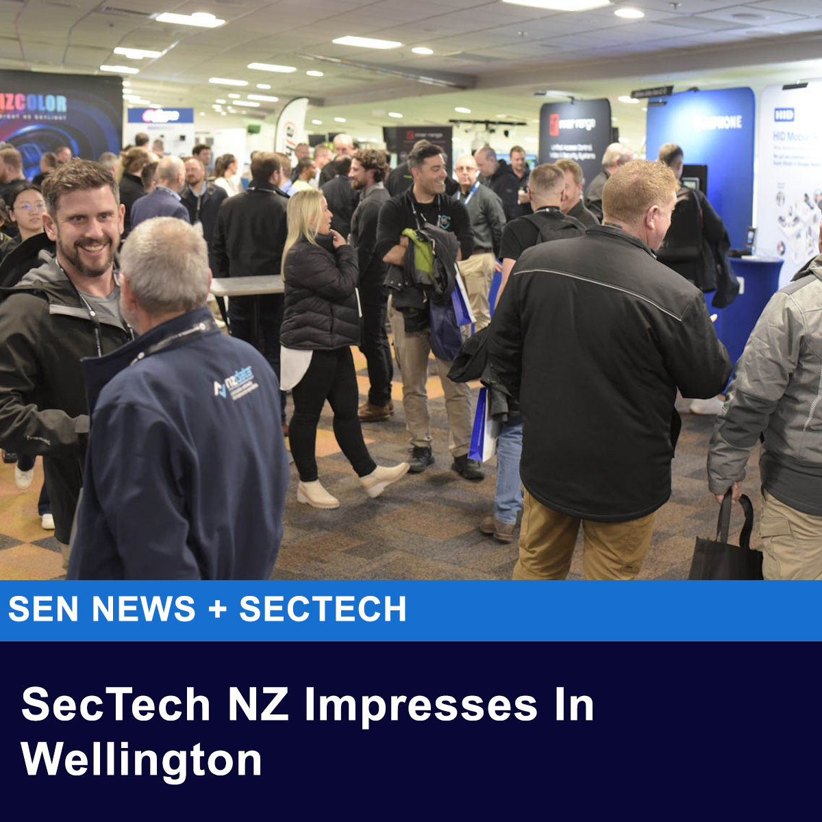 SecElecMag's tweet image. sen.news/sectech-nz-imp…
SecTech Wellington dawned with torrents of rain coming in off Cook Strait but by 12pm the rain was interspersed with bright grey and Wellington folk were turning out in great numbers.
#sectech #nz #sectechroadshow #event #security #alarm #cctv…