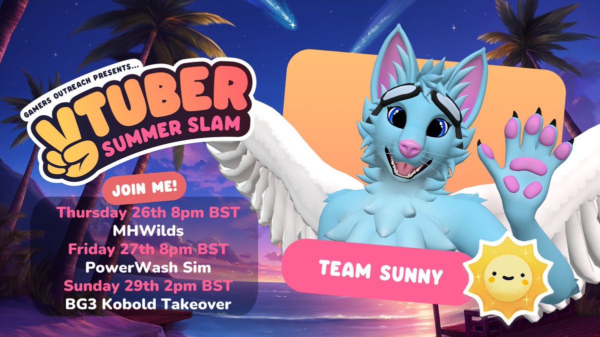 I am once again doing some streams to help raise money for <a href="/GamersOutreach/">Gamers Outreach</a> to help get video games into hospitals to help get kids through their treatments. I will be doing three streams, I hope to see you there and hope you will consider donating! #VTuberSS2025