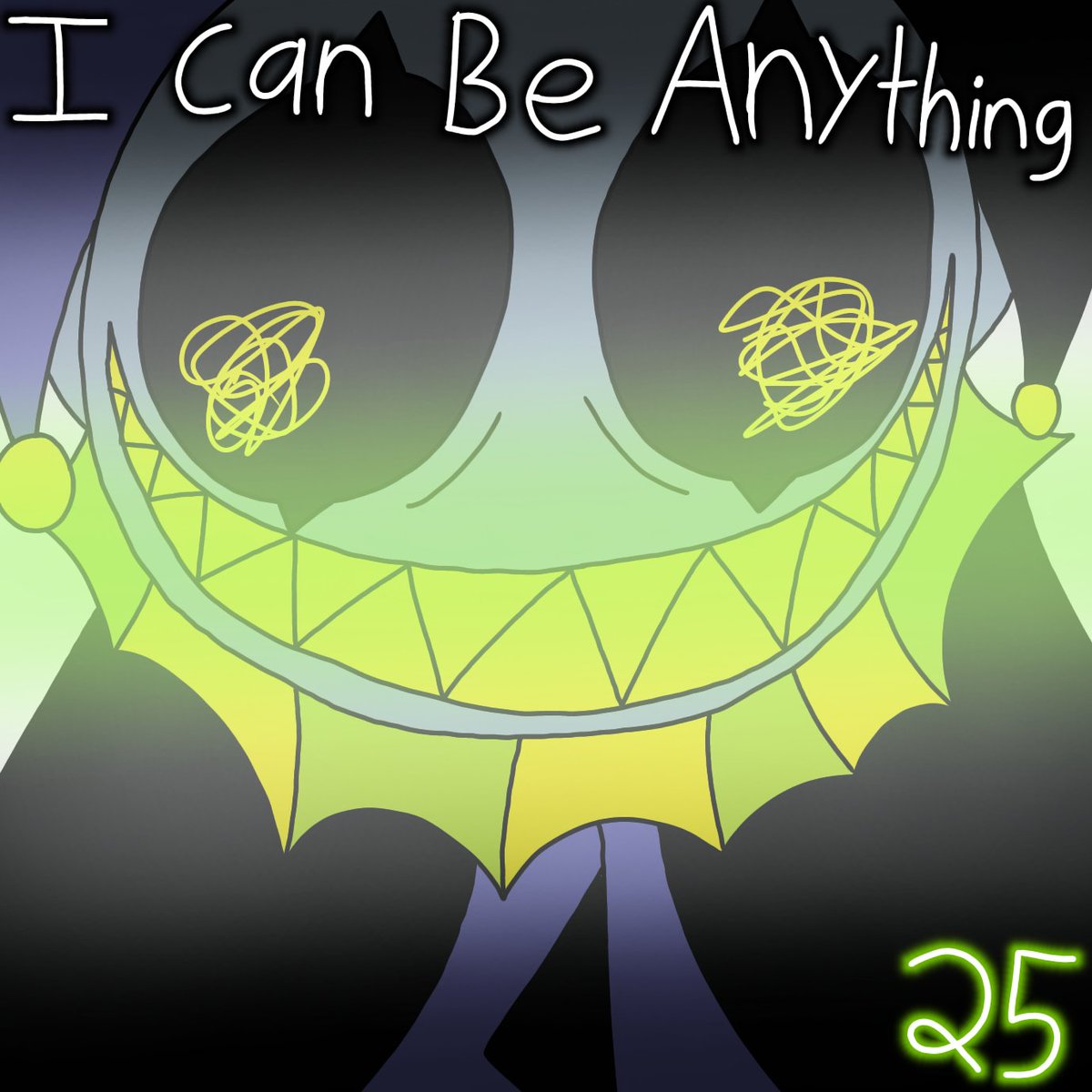 AaronGamer00YT's tweet photo. Day 25 of pride month I can do anything #art #artwork #ArtistOnTwitter #fanart #PrideMonth #PrideForAll2025 #Pride #Pride2025 #tobyfox #deltarune #deltarunefanart #rainbow #prideart #jevil #agender #icandoanything #Pomni https://t.co/usBy19tT6t