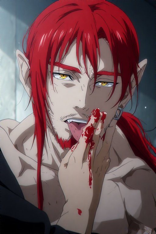 Takamori: "please Y/N let me lick your hand clean."