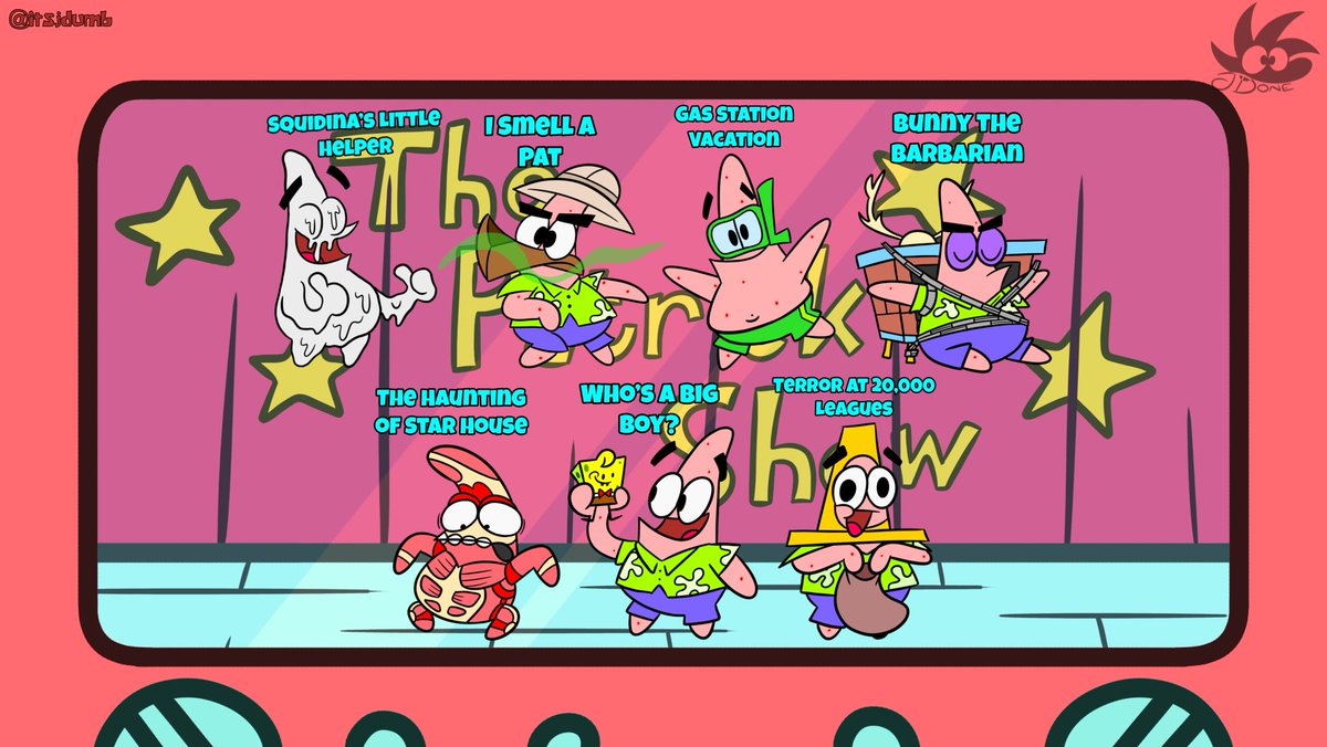 One Patrick from every Patrick Show episode! (Season 1) 1/2
