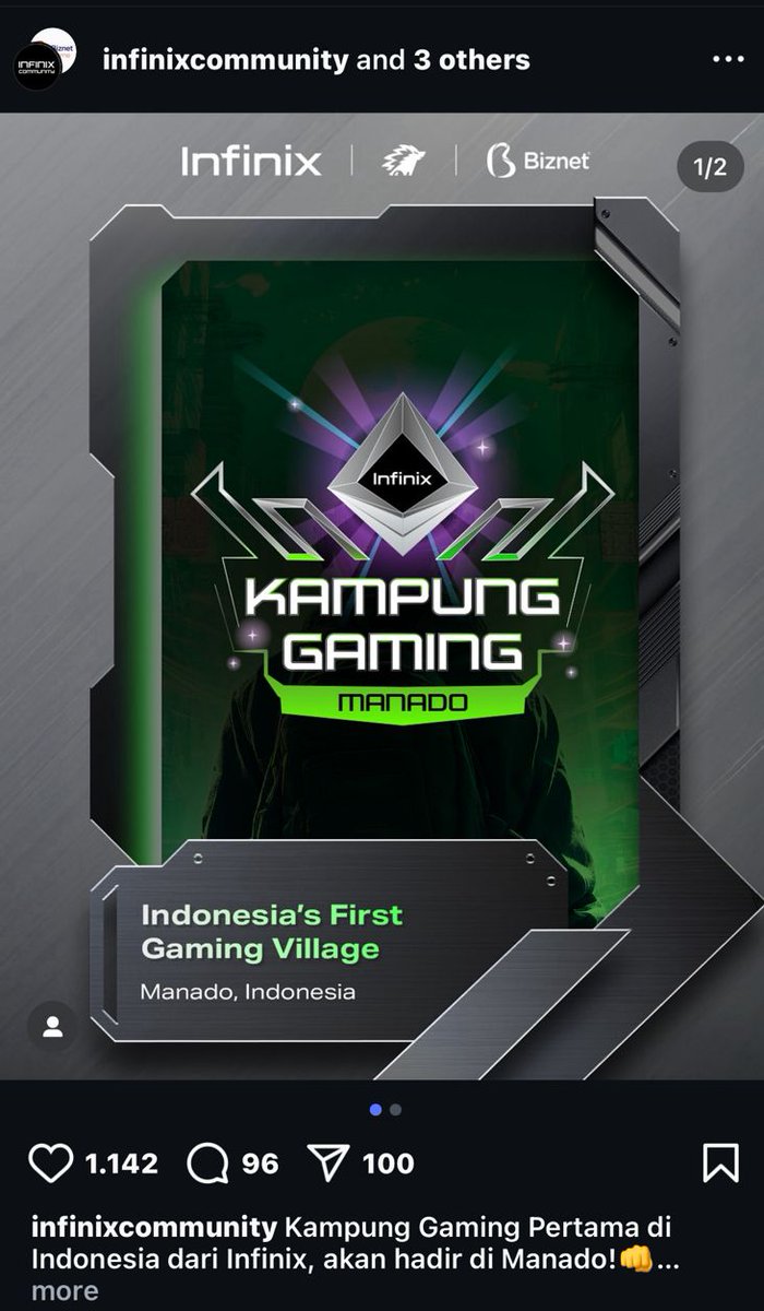 keren banget pastinya  bakal jadi tempat paling gaming di indonesia sih #KampungGamingInfinix