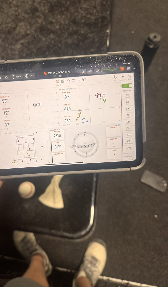 sam_elrich's tweet image. Been working with @BodzinPitching for a month now.
Excited for the rest of the summer!
FB: 87-89
CB: 75-77
SL: 77-79
CH: 80-82
@mccbaseball1