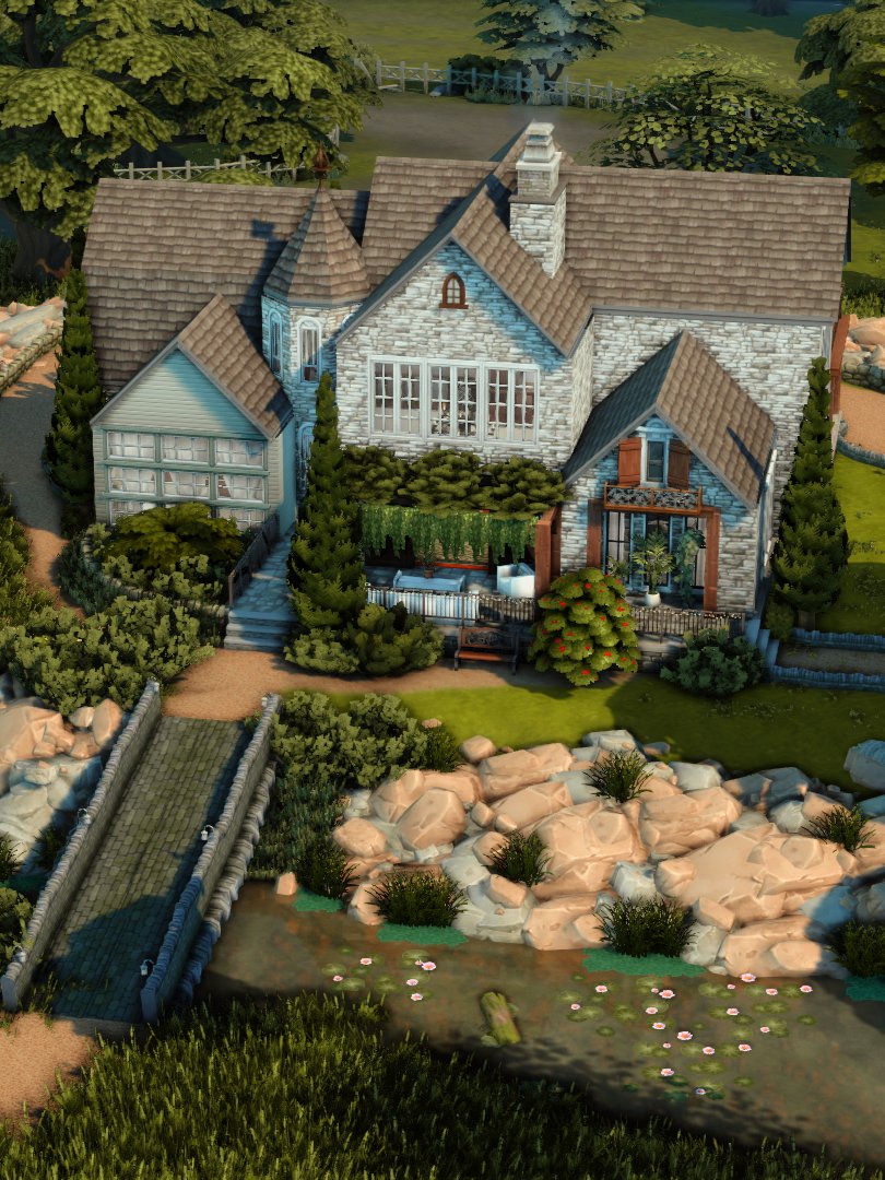 La Maison Genevieve || Gallery ID: Ennamora 
5 bedrooms, 2,5 bathrooms

#ShowUsYourBuilds #TheSims4 #TS4 #TheSims
<a href="/TheSims/">The Sims</a>  <a href="/EA/">Electronic Arts</a>  <a href="/Windows/">Windows</a>