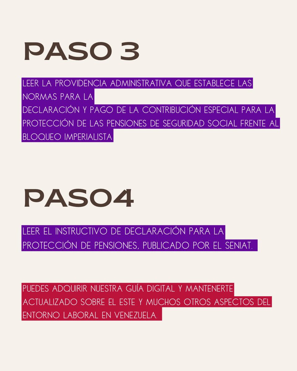 Aporte Ley de Pensiones #Seniat