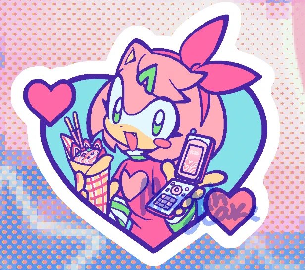 little amy from a stamp rally i'll be a part of at AX :)